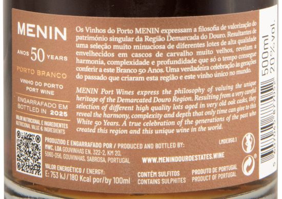 Menin Branco 50 anos Porto 50cl