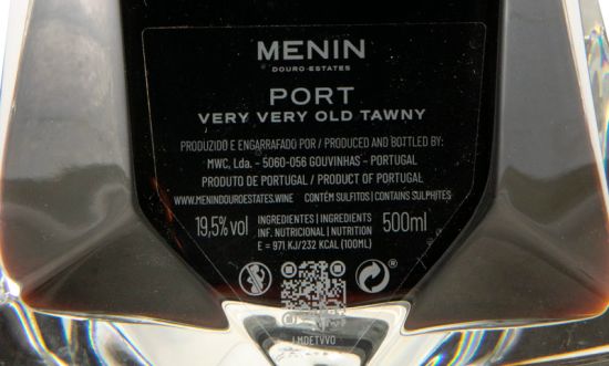 Rubens Menin Very Very Old Tawny Porto 50cl
