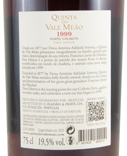 1999 Quinta do Vale Meão Colheita Port