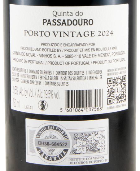 2024 Quinta do Passadouro Vintage Port