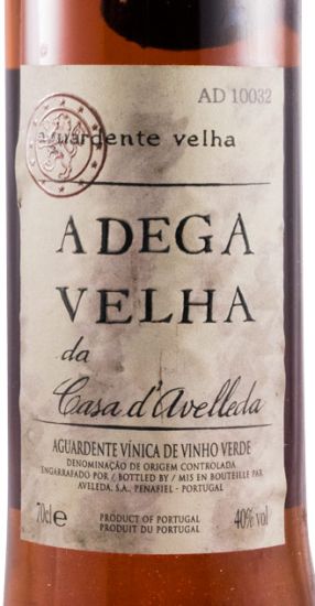 Aguardente Vínica Adega Velha