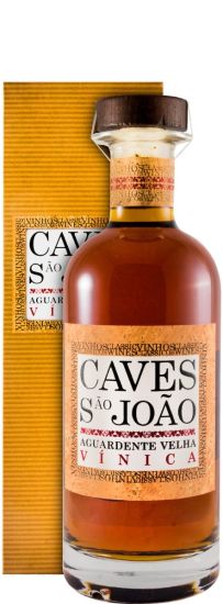 Aguardente Vínica Caves São João Velha (rótulo de cortiça)