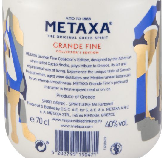Metaxa Grande Fine Collector's Edition (ceramic bottle)