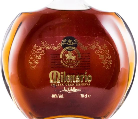 Brandy Milenario Caballero c/2 Copos