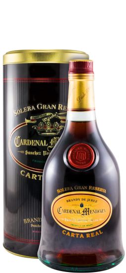 Brandy Cardenal Mendoza Carta Real Solera Gran Reserva