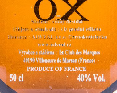 Armagnac Chabot XO Silver Coeur 50cl