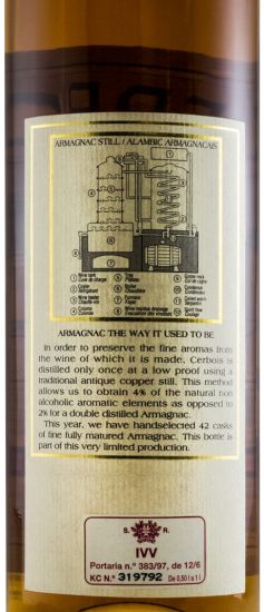 Armagnac Cerbois Fine