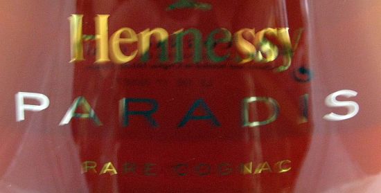 Cognac Hennessy Paradis Vintage