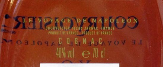 Cognac Courvoisier XO Le Voyage de Napoleon