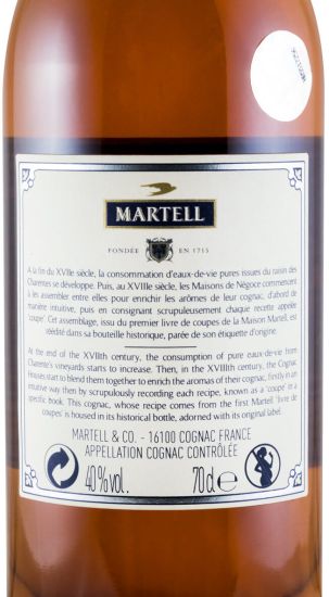 Cognac Martell First Assemblage