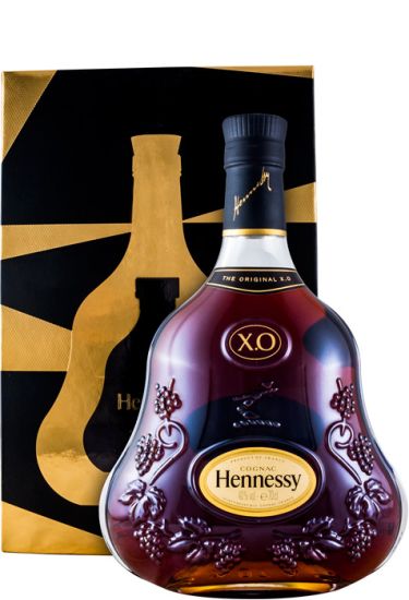 Cognac Hennessy XO w/Flask + Funnel