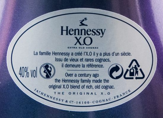 Cognac Hennessy XO On Ice Experience Edição Limitada c/Copos
