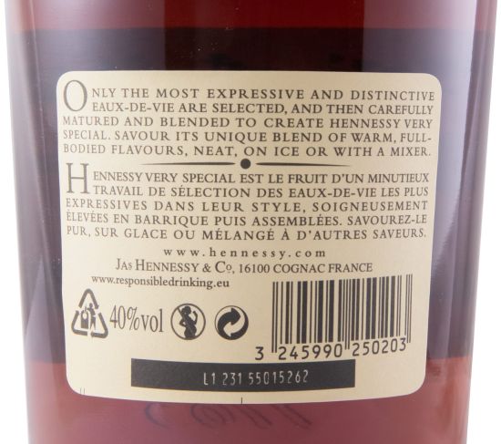 Cognac Hennessy Very Special