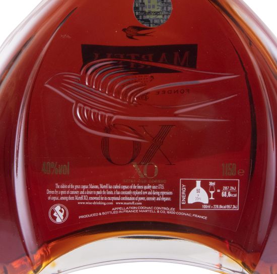 Cognac Martell XO 1.5L