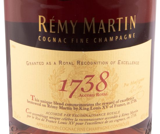 Cognac Rémy Martin 1738 Accord Royal 1L