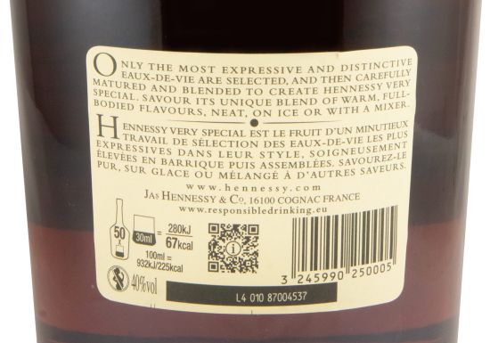Cognac Hennessy VS 1.5L