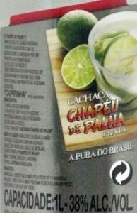 Cachaça Chapéu de Palha 1L