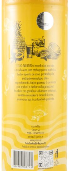 Cachaça Velho Barreiro 1L