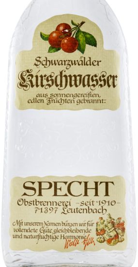 Aguardente Specht Kirschwasser