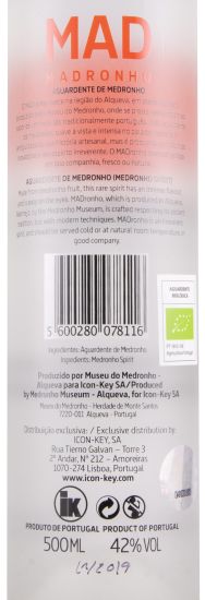 Arbutus Spirit MADronho organic 50cl