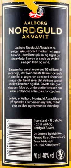 Aguardente Aalborg Nordguld