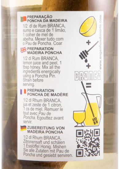 Aguardente de Cana da Madeira Branca 50cl