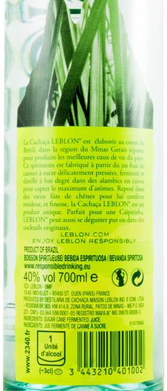 Cachaça Leblon