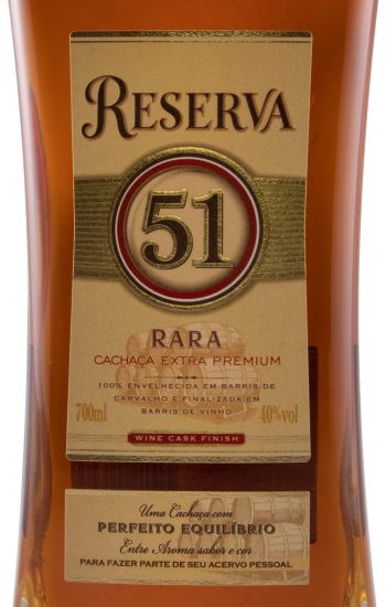 Cachaça 51 Pirassununga Reserva Rara