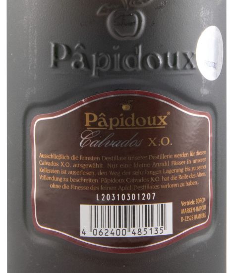 Calvados Pâpidoux XO