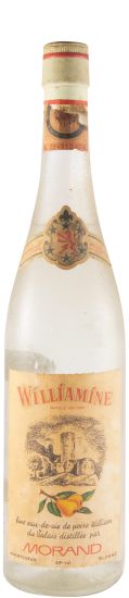 Aguardente de Pera Williamine Morand (rótulo antigo)