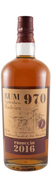 Rum Agrícola da Madeira 970 Produção 2016