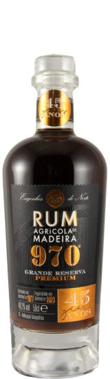 1977 Rum Agrícola da Madeira 970 Grande Reserva Premium 45 anos 50cl