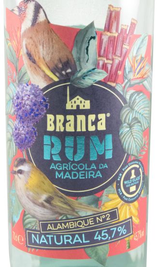 Rum Agrícola da Madeira Branca Natural 45.7%