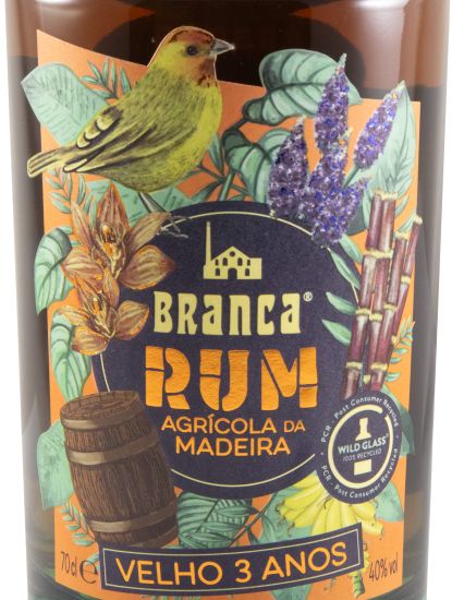 Rum Agrícola da Madeira Branca Velho 3 anos