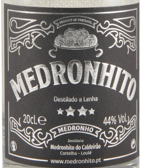 Aguardente de Medronho Medronhito do Caldeirão 4 Estrelas 20cl