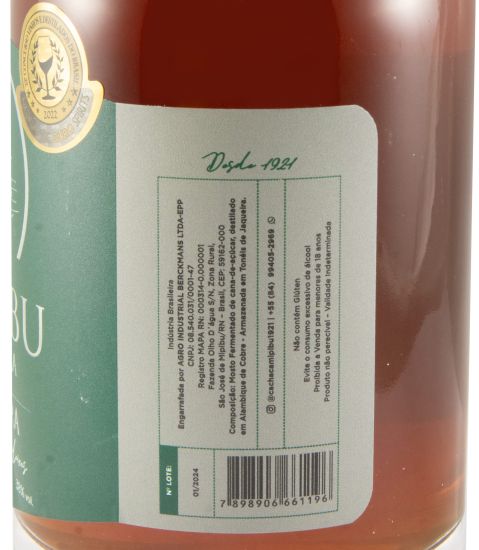Cachaça Mipibu Jaqueira 75cl