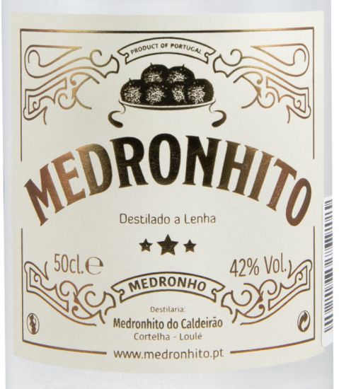 Aguardente de Medronho Medronhito do Caldeirão 3 Estrelas 50cl