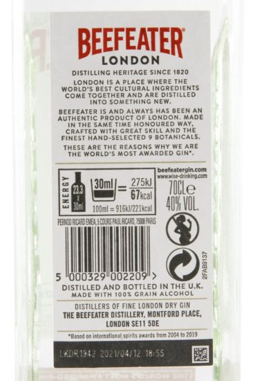 Gin Beefeater