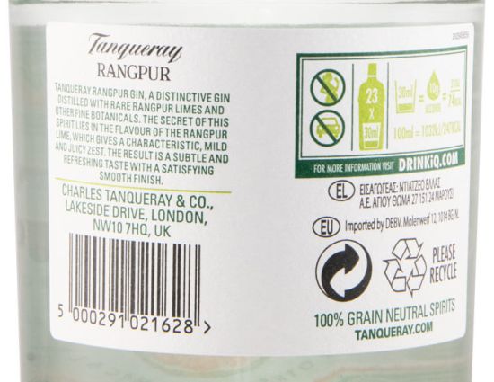 Gin Tanqueray Rangpur