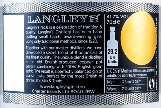 Gin Langley's N.º 8