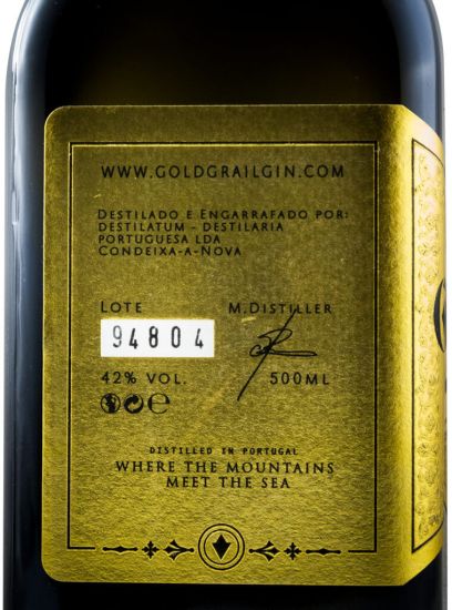 Gin Gold Grail 50cl