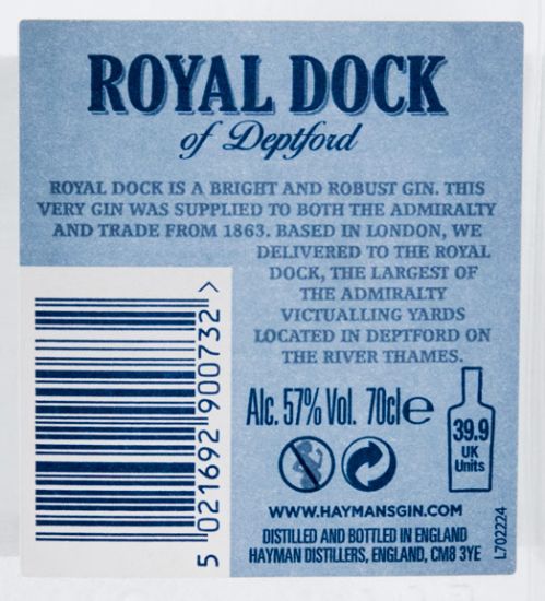 Gin Hayman's Royal Dock