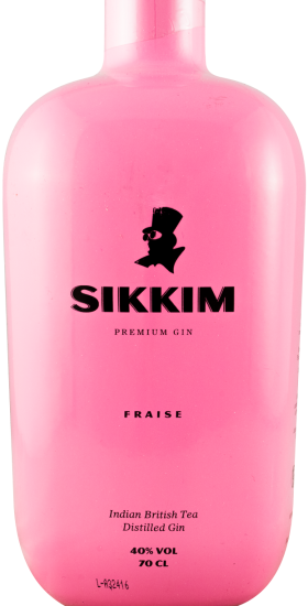 Gin Sikkim Fraise