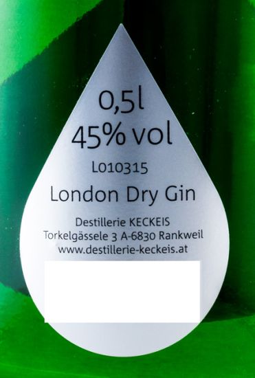Gin Keckeis 50cl