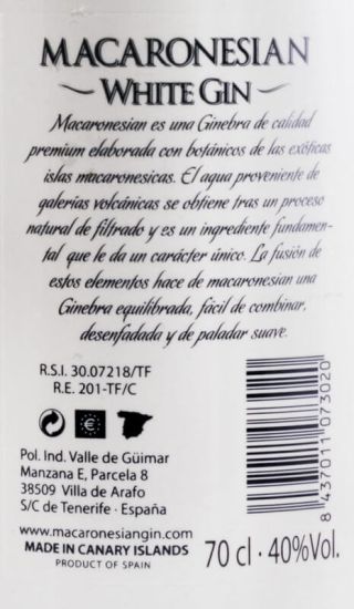 Gin Macaronesian White