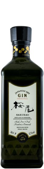 Gin Sakurao Japanese Dry Original