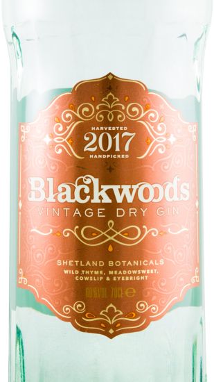 Gin Blackwoods Superior Edição Limitada 60%