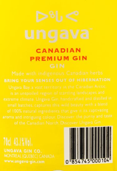 Gin Ungava The Canadian North