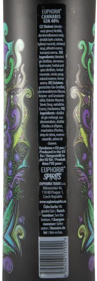 Gin Euphoria Cannabis 50cl