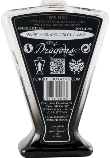 Gin Port of Dragons 100% Dry